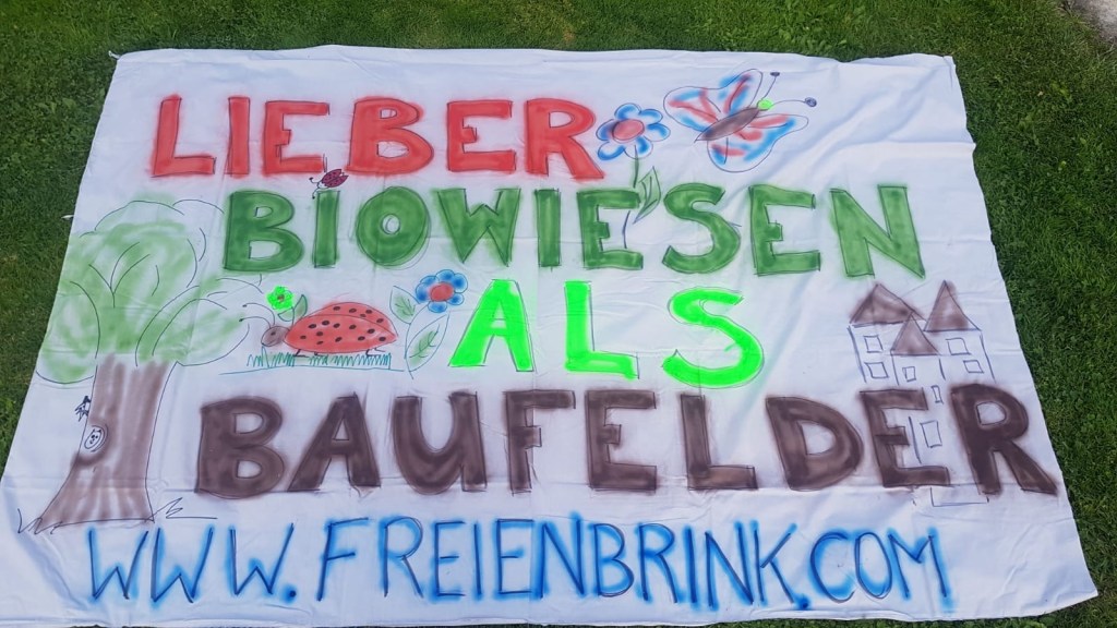 Stille Demo am&nbsp;Gartenzaun