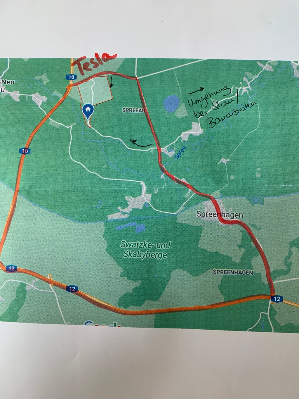 Verkehrskonzept der IG&nbsp;Freienbrink