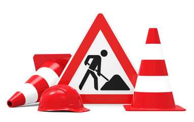 Baumaßnamen im Teslaumfeld