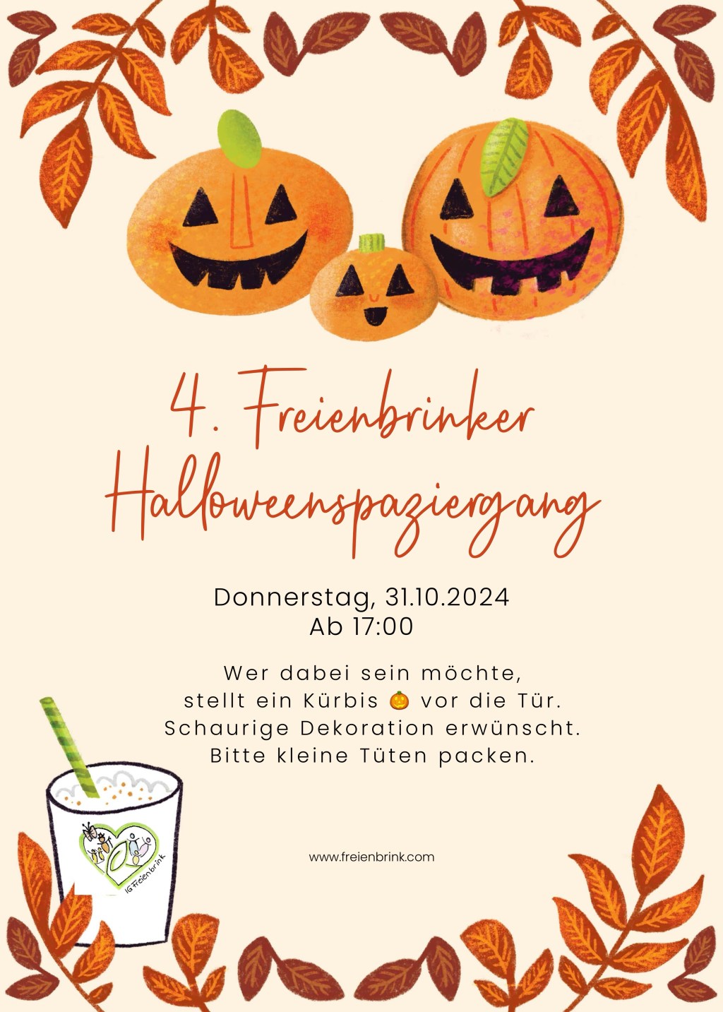 4. mal Halloween in&nbsp;Freienbrink