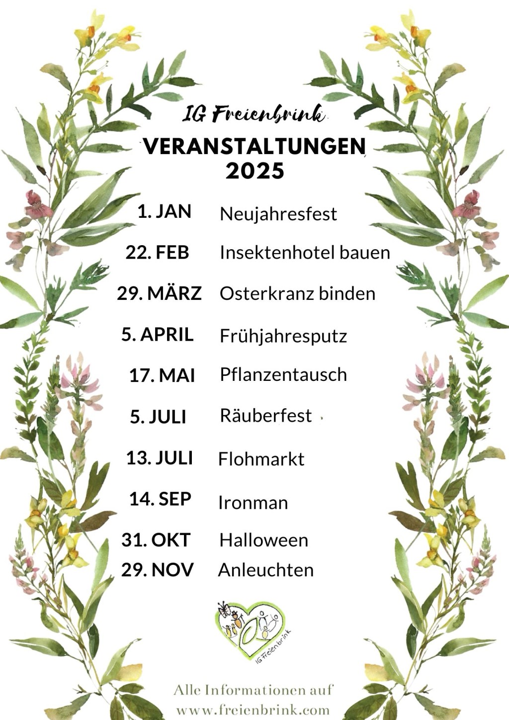 Veranstaltungen 2025